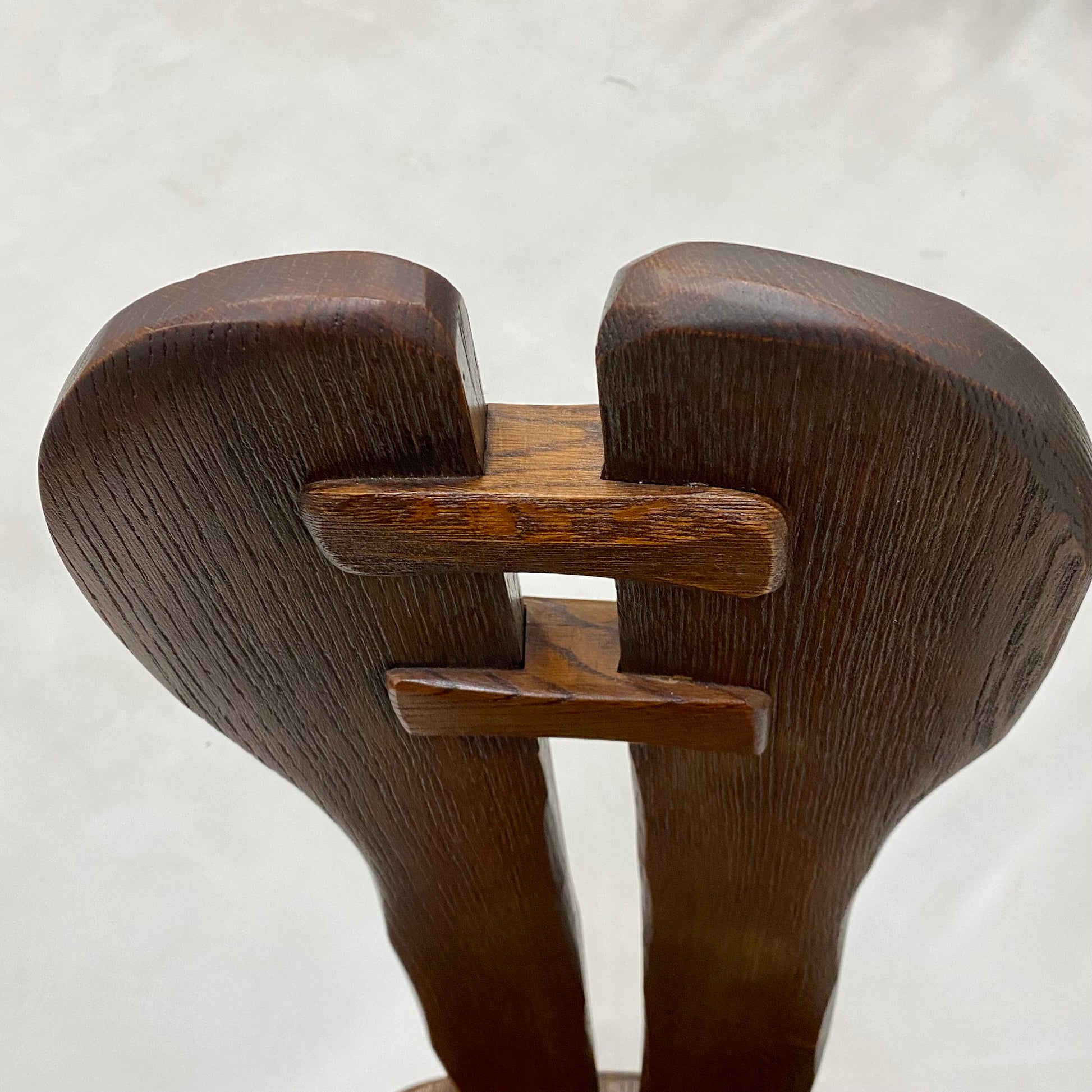 BRUTALIST DINING SET BY KUNSTMEUBELEN DE PUYDT, BELGIUM 1970S