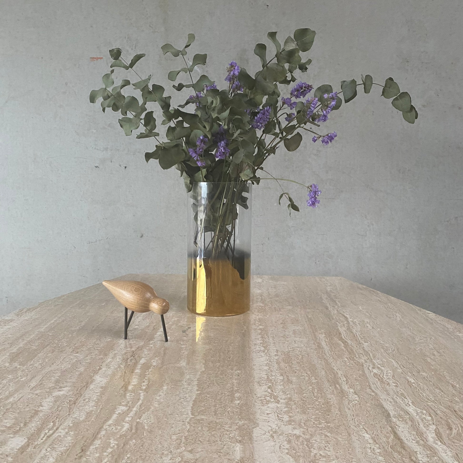LARGE MID-CENTURY ITALIAN TRAVERTINE DINING TABLE, ITALY 1970S