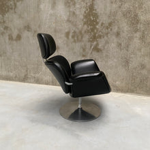 Load image into Gallery viewer, Skai Leather Lounge Chair &quot;F545&quot; Big Tulip by Pierre Paulin for Artifort, Netherlands 1980
