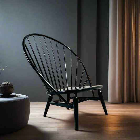 Lounge Chair “bågen” by Sven Engström & Gunnar Myrstrand for Nässjö Stolfabrik, Sweden 1950