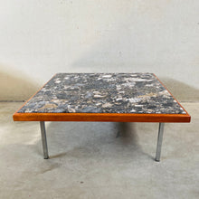 Load image into Gallery viewer, Massive Raw Granito Terrazzo Coffee Table, Italy 1970
