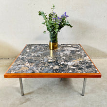 Load image into Gallery viewer, Massive Raw Granito Terrazzo Coffee Table, Italy 1970
