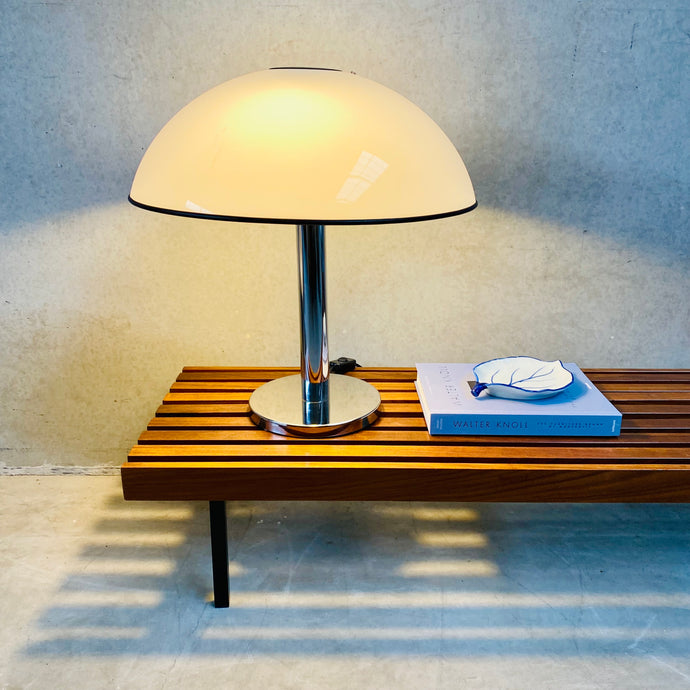 IMPRESSIVE LARGE VINTAGE TABLE LAMP BY RAAK AMSTERDAM, NETHERLANDS 1960S