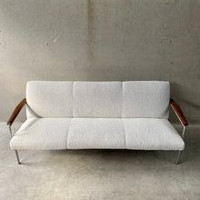 Load image into Gallery viewer, MID-CENTURY 3-SEATER SOFA WITH PALISSANDER FRAME AND BOUCLÉ FABRIC FOR TOPFORM, NETHERLANDS 1970s

