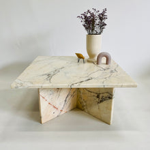 Load image into Gallery viewer, Mid-century Italian Design Marble Coffee Table Italy 1970
