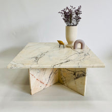 Load image into Gallery viewer, Mid-century Italian Design Marble Coffee Table Italy 1970
