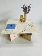Load image into Gallery viewer, Mid-century Italian Design Marble Coffee Table Italy 1970
