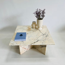 Load image into Gallery viewer, Mid-century Italian Design Marble Coffee Table Italy 1970
