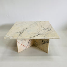 Load image into Gallery viewer, Mid-century Italian Design Marble Coffee Table Italy 1970

