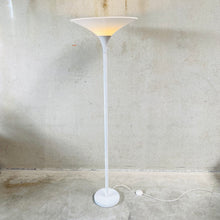 Load image into Gallery viewer, MID-CENTURY FLOOR LAMP WITH METAL BASE AND WHITE ACRYLIC TULIP TOP, 1970S

