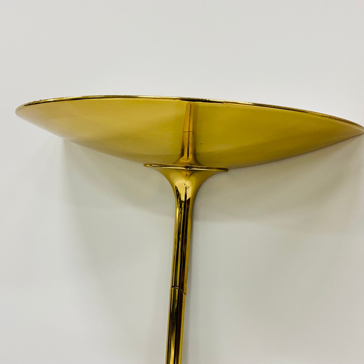 2 x Florian Schulz Messing-Wandleuchten, Deutschland 1970