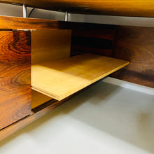 Load image into Gallery viewer, MID-CENTURY ROSEWOOD AND LEATHER EXECUTIVE DESK BY SVEN IVAR DYSTHE FOR DOKKA MOBLER, NORWAY 1960S
