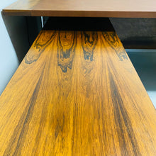 Load image into Gallery viewer, MID-CENTURY ROSEWOOD AND LEATHER EXECUTIVE DESK BY SVEN IVAR DYSTHE FOR DOKKA MOBLER, NORWAY 1960S
