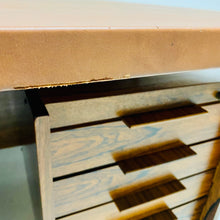 Load image into Gallery viewer, MID-CENTURY ROSEWOOD AND LEATHER EXECUTIVE DESK BY SVEN IVAR DYSTHE FOR DOKKA MOBLER, NORWAY 1960S
