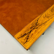 Load image into Gallery viewer, MID-CENTURY ROSEWOOD AND LEATHER EXECUTIVE DESK BY SVEN IVAR DYSTHE FOR DOKKA MOBLER, NORWAY 1960S
