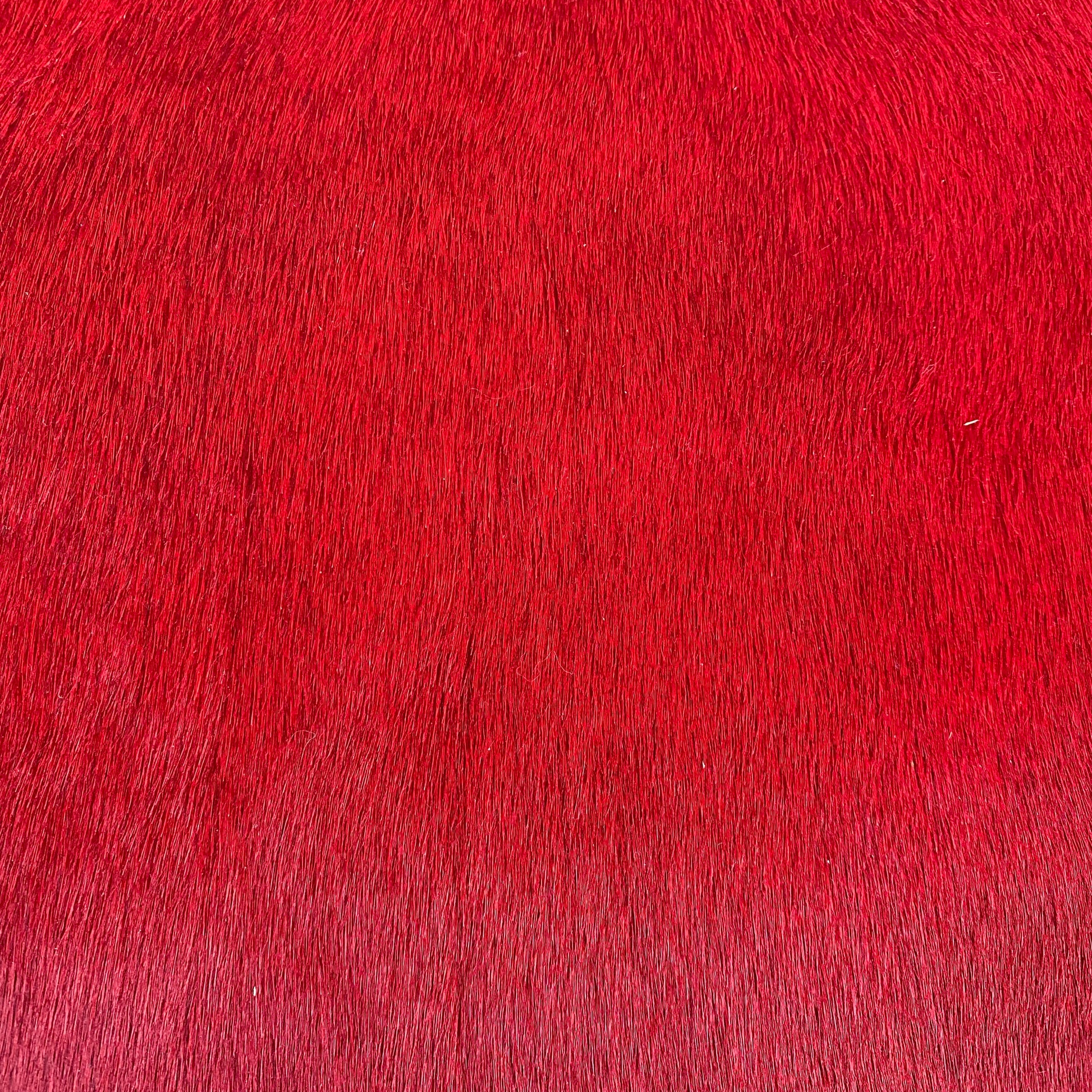 OX-BLOOD RED LEATHER LOUNGE CHAIRS "BERGÈRE" BY BAXTER, ITALY