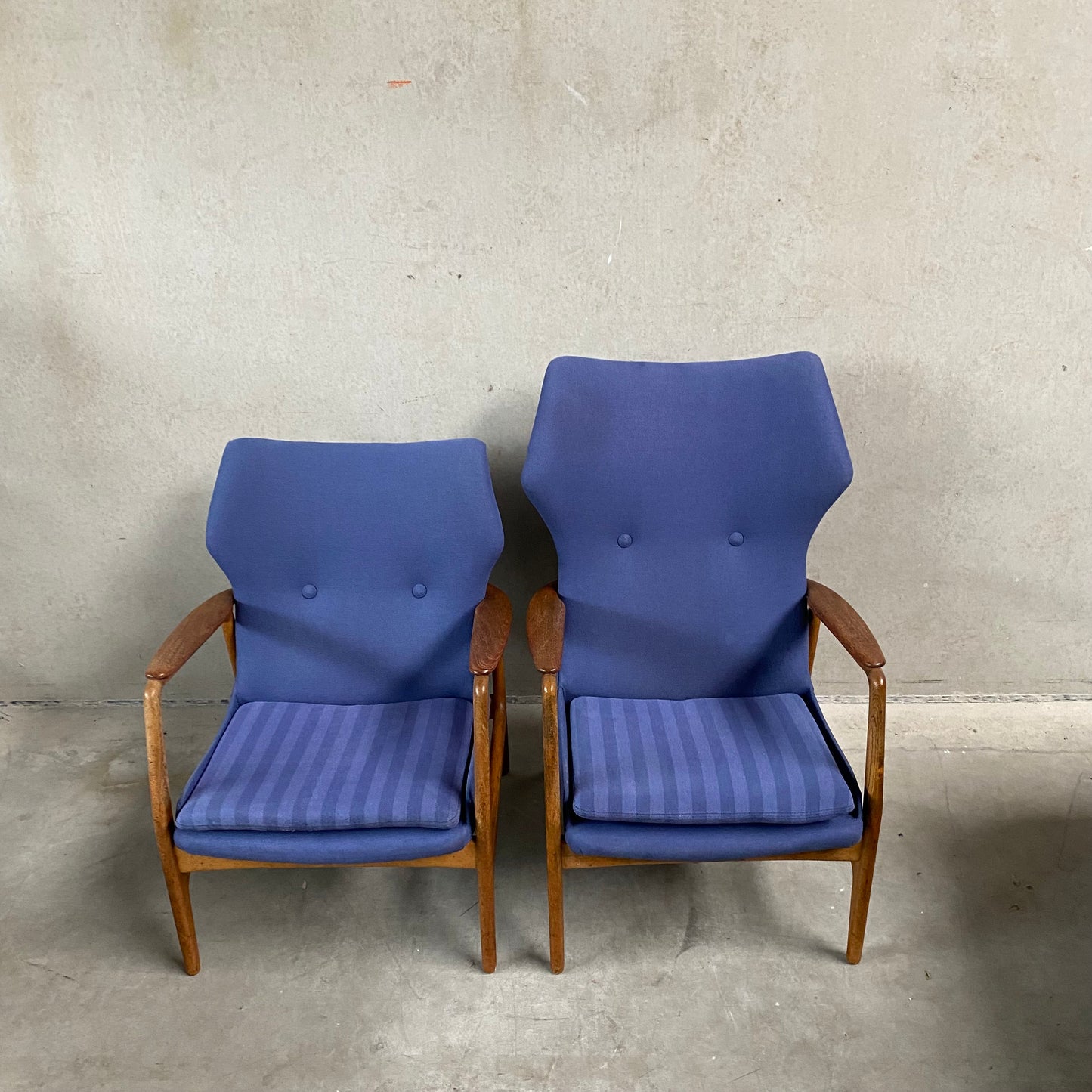 PAIR OF ARNOLD MADSEN & HENRY SCHUBELL LOUNGE CHAIRS FOR BOVENKAMP, NETHERLANDS 1950S
