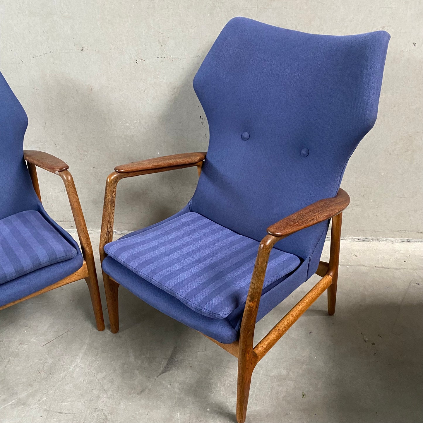 PAIR OF ARNOLD MADSEN & HENRY SCHUBELL LOUNGE CHAIRS FOR BOVENKAMP, NETHERLANDS 1950S