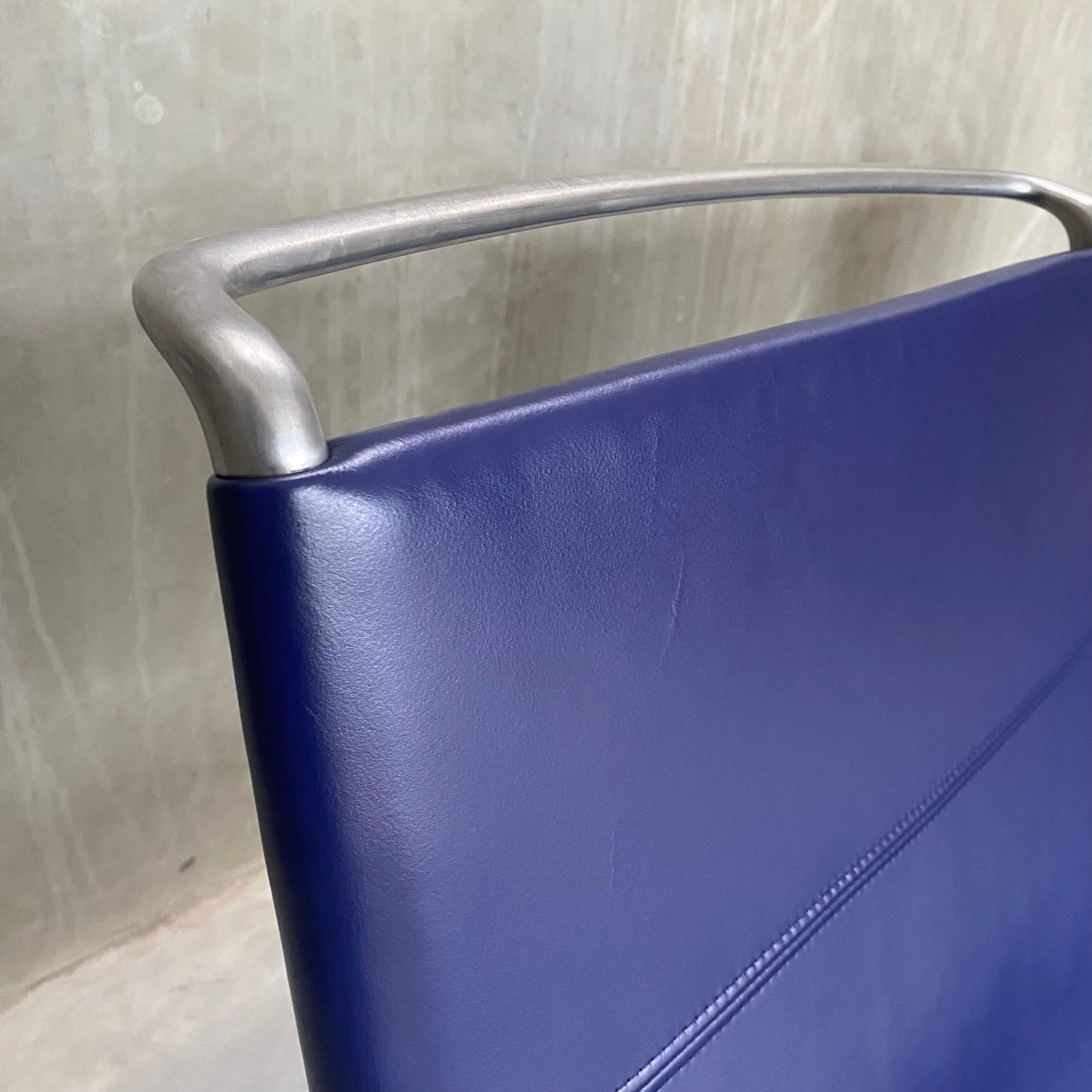 LEATHER LOUNGE SEATING "AREA" SOFA BY ANTONIO CITTERIO FOR VITRA, SWITZERLAND 1990s