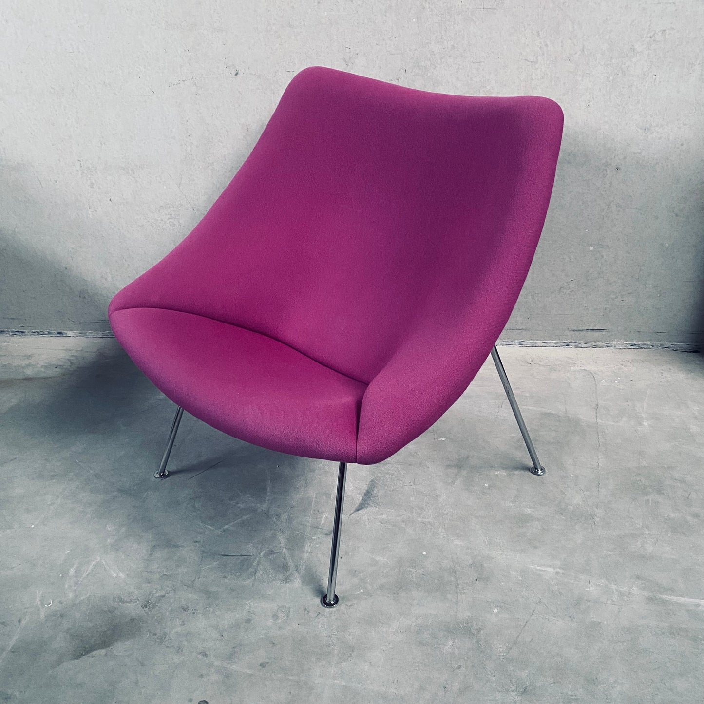 Fauteuil lounge violet Oyster « F157 » de Pierre Paulin pour Artifort, Pays-Bas, 1970