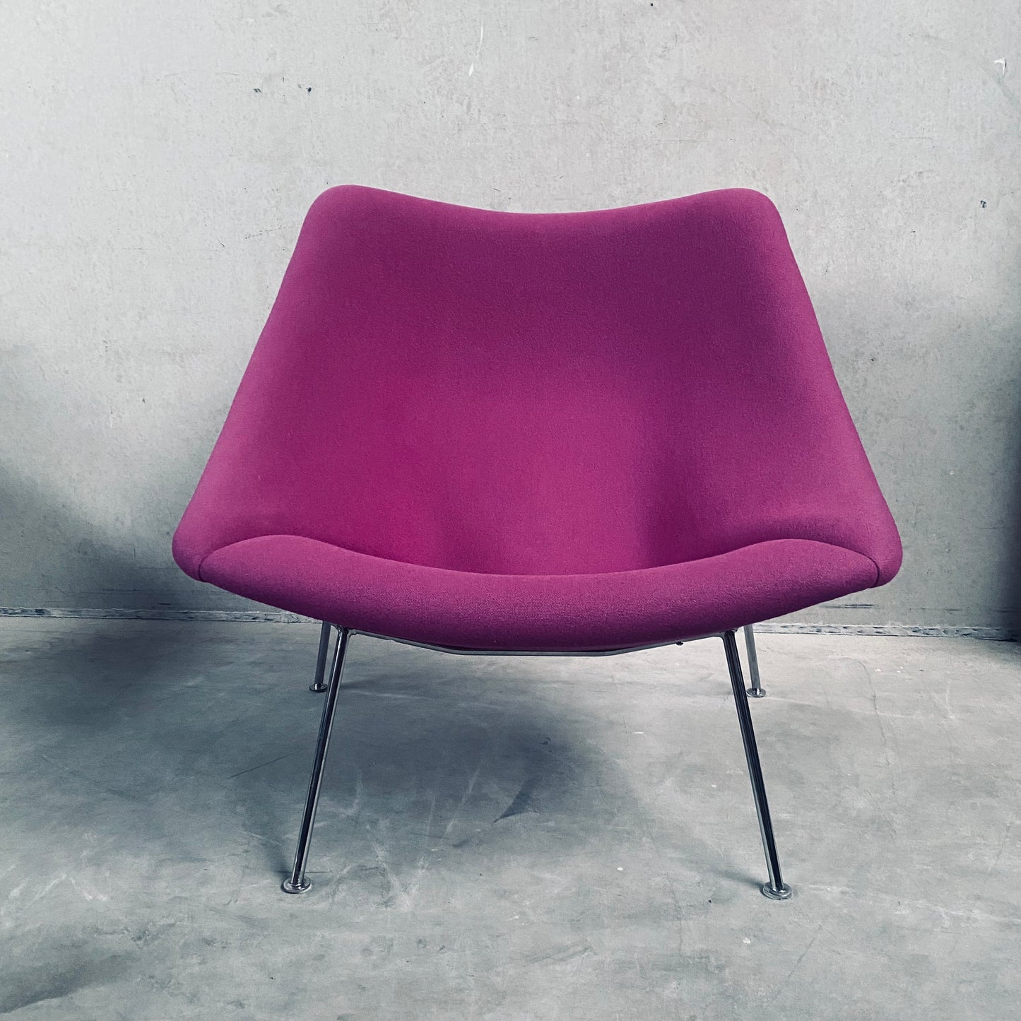 Fauteuil lounge violet Oyster « F157 » de Pierre Paulin pour Artifort, Pays-Bas, 1970
