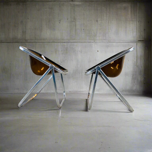 Satz Plona-Klappstühle von Giancarlo Piretti für Castelli, Italien 1970
