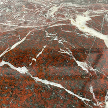 Load image into Gallery viewer, Ox-blood Red &#39;rosso Levanto&#39; Marble Dining Table, Italy 1970
