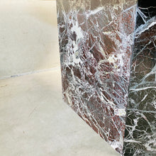 Load image into Gallery viewer, Ox-blood Red &#39;rosso Levanto&#39; Marble Dining Table, Italy 1970
