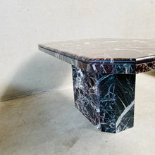Load image into Gallery viewer, Ox-blood Red &#39;rosso Levanto&#39; Marble Dining Table, Italy 1970
