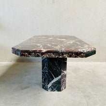 Load image into Gallery viewer, Ox-blood Red &#39;rosso Levanto&#39; Marble Dining Table, Italy 1970
