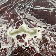 Load image into Gallery viewer, Ox-blood Red &#39;rosso Levanto&#39; Marble Dining Table, Italy 1970
