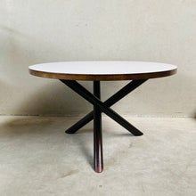 Load image into Gallery viewer, Round Dining Table &quot;Plataan&quot; by Gerard Geytenbeek for Azs, Netherlands 1960
