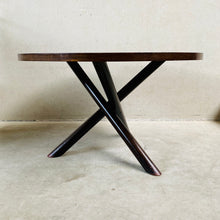 Load image into Gallery viewer, Round Dining Table &quot;Plataan&quot; by Gerard Geytenbeek for Azs, Netherlands 1960
