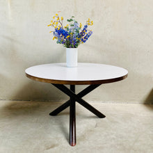 Load image into Gallery viewer, Round Dining Table &quot;Plataan&quot; by Gerard Geytenbeek for Azs, Netherlands 1960
