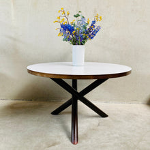 Load image into Gallery viewer, Round Dining Table &quot;Plataan&quot; by Gerard Geytenbeek for Azs, Netherlands 1960
