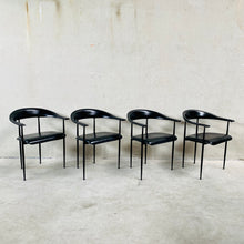 Load image into Gallery viewer, Set of 4 &quot;P40&quot; Armchairs by Giancarlo Vegni &amp; Gianfranco Gualtierotti for Fasem, Italy 1980
