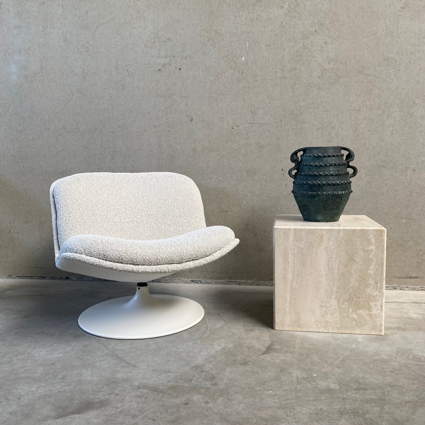 Swiffle Lounge Chair "F504" von Geoffrey Harcourt für Artifort, Niederlande, 1970