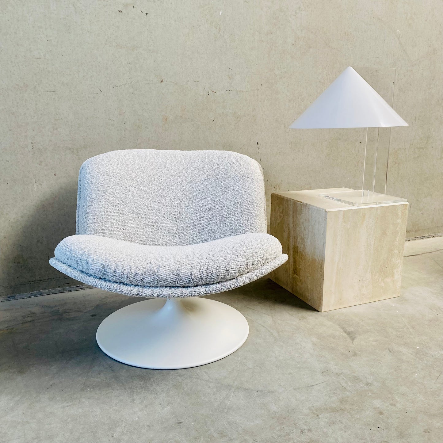 Swiffle Lounge Chair "F504" von Geoffrey Harcourt für Artifort, Niederlande, 1970