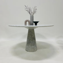 Load image into Gallery viewer, CARRARA MARBLE DINING TABLE BY ANGELO MANGIAROTTI, ITALY 1970S

