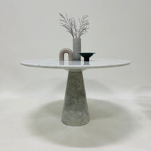Load image into Gallery viewer, CARRARA MARBLE DINING TABLE BY ANGELO MANGIAROTTI, ITALY 1970S
