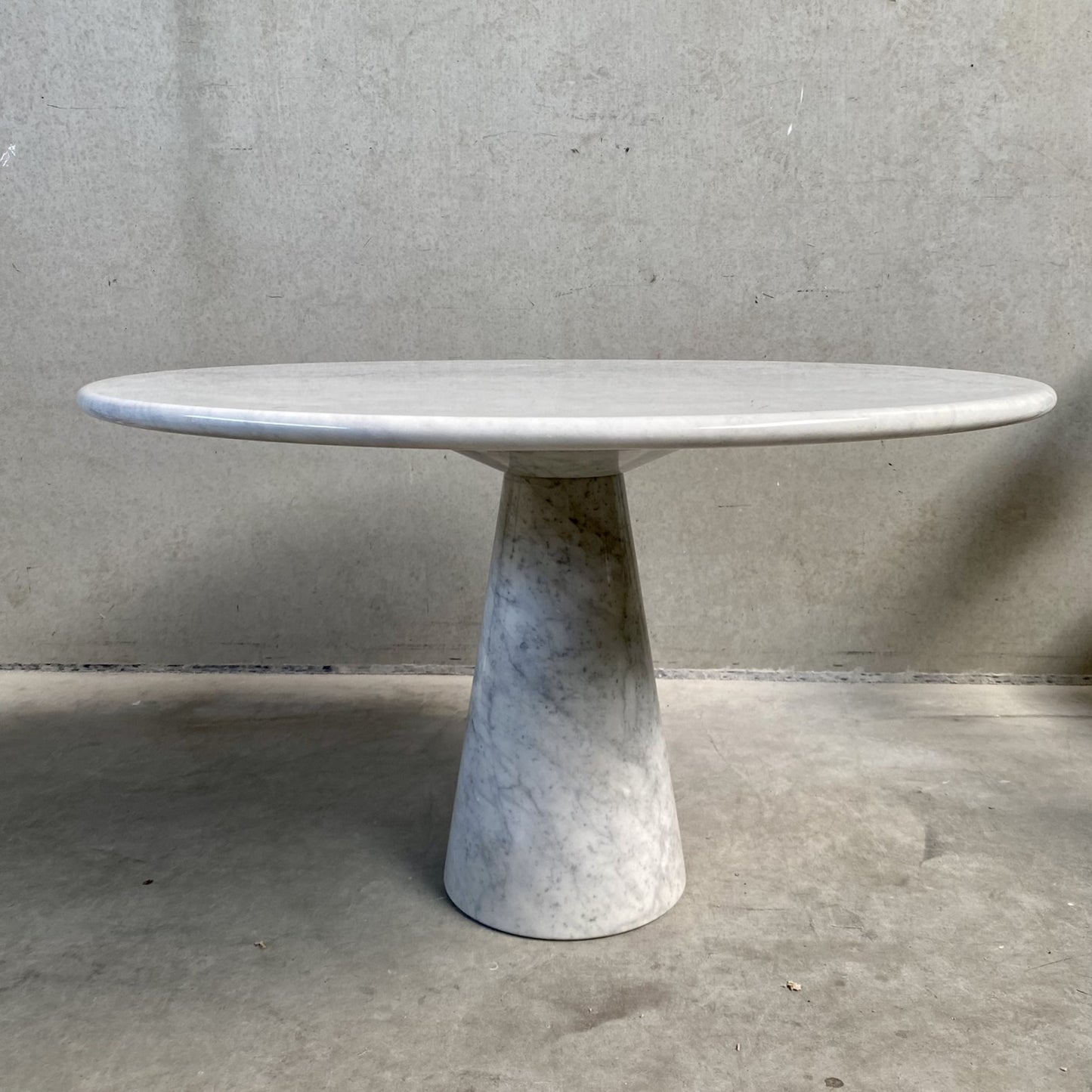 Esstisch aus Carrara-Marmor von Angelo Mangiarotti, Italien, 1970
