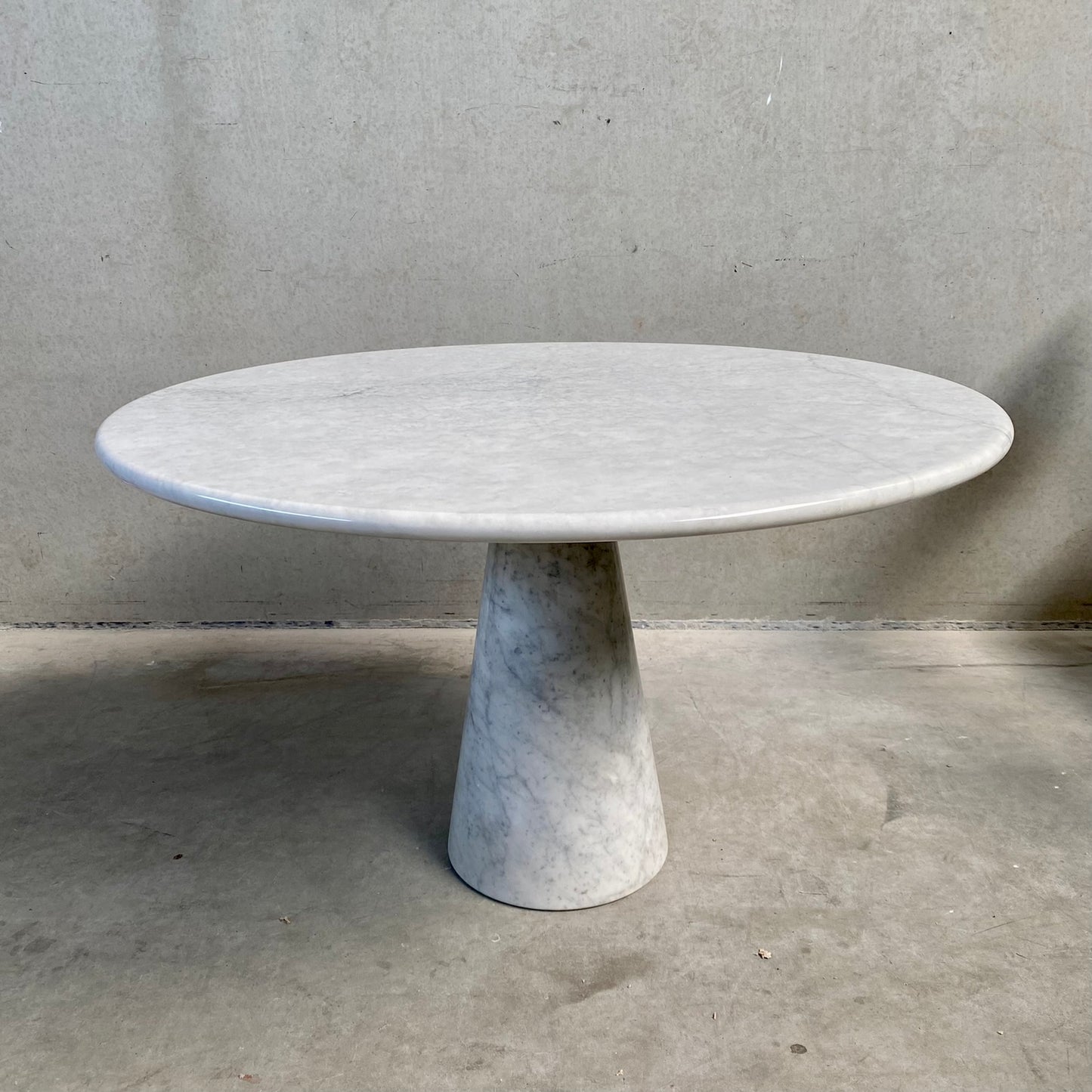 Esstisch aus Carrara-Marmor von Angelo Mangiarotti, Italien, 1970