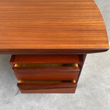 Load image into Gallery viewer, Excecutive Teak Writing Desk “propos” by Tijsseling for Hulmefa, Netherlands 1960

