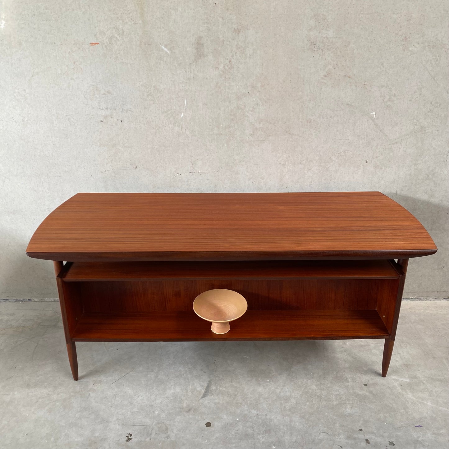 Executive Teak Schreibtisch „Vorschläge“ von Tijsseling für Hulmefa, Niederlande 1960