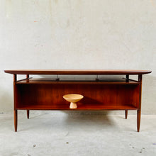 Load image into Gallery viewer, Excecutive Teak Writing Desk “propos” by Tijsseling for Hulmefa, Netherlands 1960
