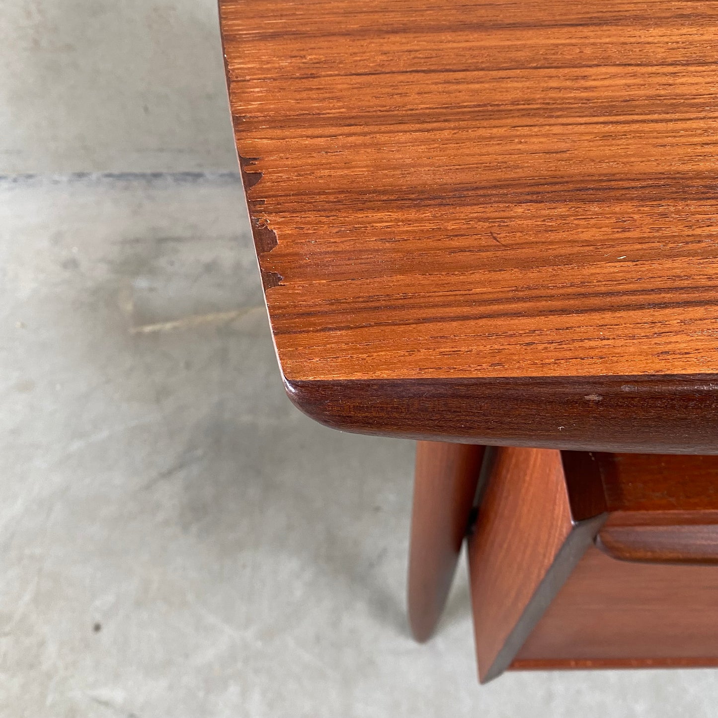 Executive Teak Schreibtisch „Vorschläge“ von Tijsseling für Hulmefa, Niederlande 1960