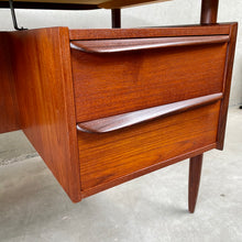 Load image into Gallery viewer, Excecutive Teak Writing Desk “propos” by Tijsseling for Hulmefa, Netherlands 1960
