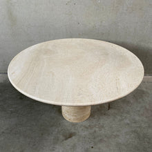 Load image into Gallery viewer, TRAVERTINE DINING TABLE BY ANGELO MANGIAROTTI FOR UP &amp; UP, ITALY 1970S
