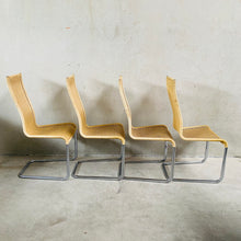Load image into Gallery viewer, Set of 4 &quot;B25&quot; Wicker Dining Chairs by Axel Bruchhauser for Tecta, Germany 1980
