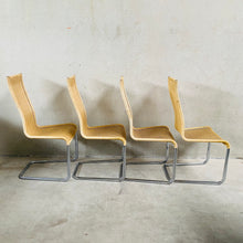 Load image into Gallery viewer, Set of 4 &quot;B25&quot; Wicker Dining Chairs by Axel Bruchhauser for Tecta, Germany 1980
